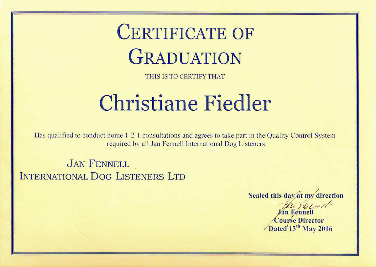 Certificate Graduate